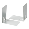 Maul metalen boekensteunen zilver 14 x 8,5 x 14 cm (2 stuks) 3501095 402189