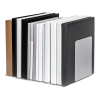 Maul metalen boekensteunen zilver magneethoudend 14 x 14 x 12 cm (2 stuks) 3506595 402282 - 6
