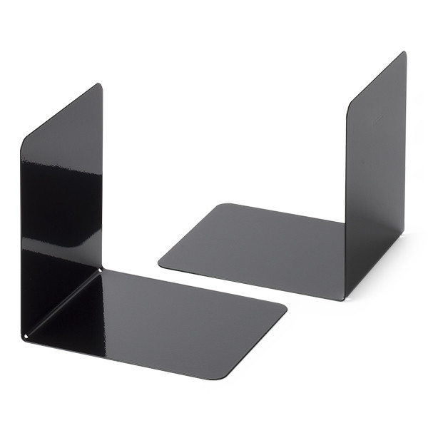 Maul metalen boekensteunen zwart 14 x 14 x 12 cm (2 stuks) 3506290 402190 - 1