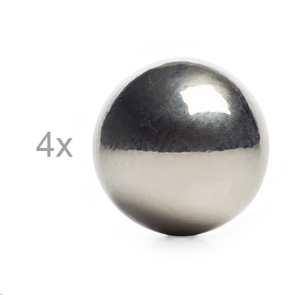 Maul neodymium kogelmagneet 10 mm (4 stuks) 6167496 402181 - 1