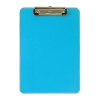 Maul neon klembord transparant blauw A4 staand