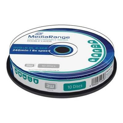 MediaRange DVD+R double layer 10 stuks in cakebox MR466 097841 - 1