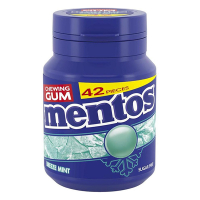 Mentos Breeze Mint gum bottle (6 stuks) 224671 423709