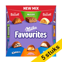 Aanbieding: 5x Milka Favourites (140 gram) 137175