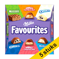 Aanbieding: 5x Milka Favourites (158 gram)
