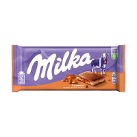 Milka Caramel chocoladereep 100 gram 137190