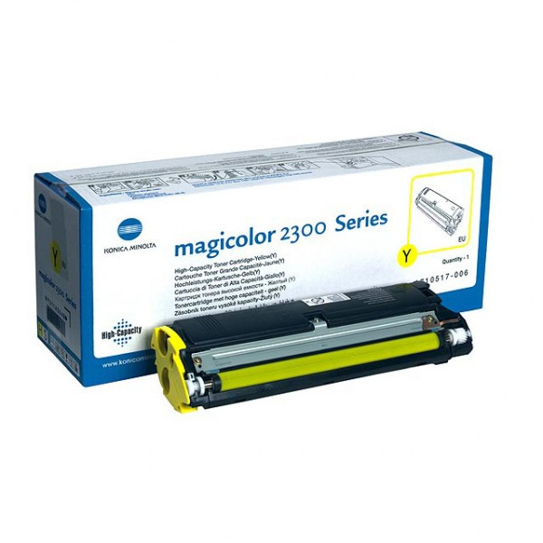 Minolta Konica Minolta 4576311 / 1710517-006 toner geel hoge capaciteit (origineel) 1710517-006 4576311 032525 - 1