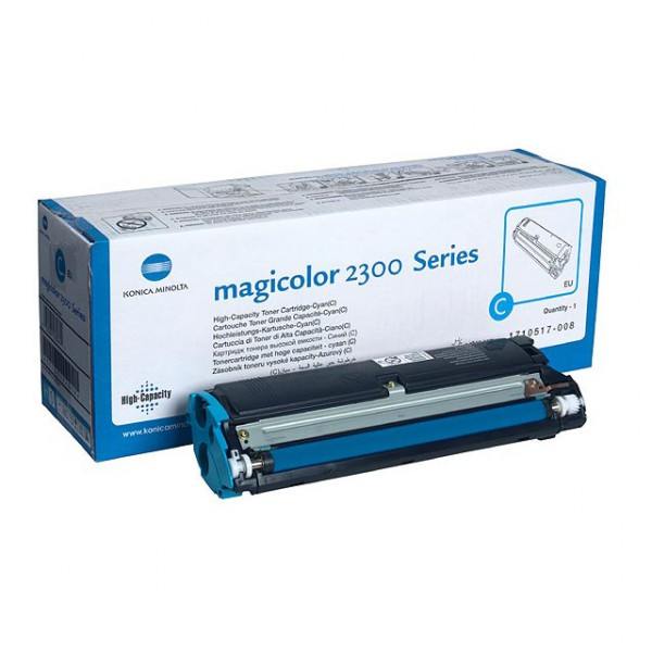 Minolta Konica Minolta 4576511 / 1710517-008 toner cyaan hoge capaciteit (origineel) 1710517-008 4576511 032535 - 1