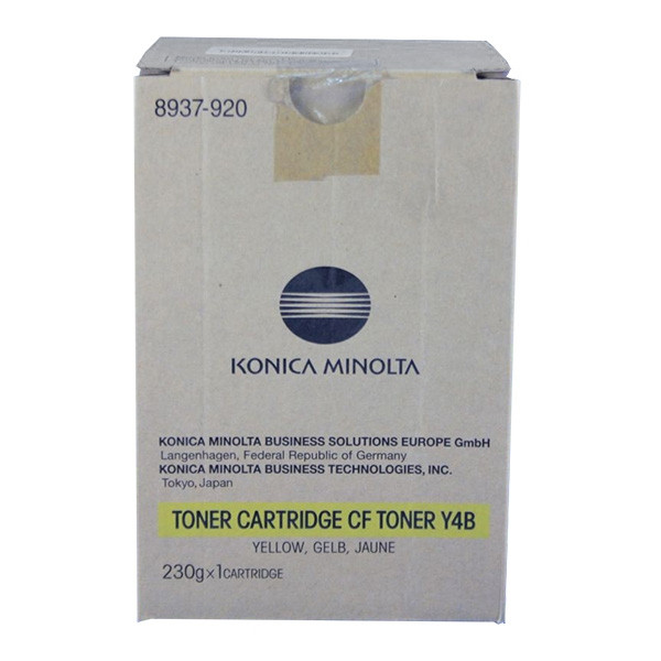 Minolta Konica Minolta 8937-920 Y4B toner geel (origineel) 8937-920 072282 - 1