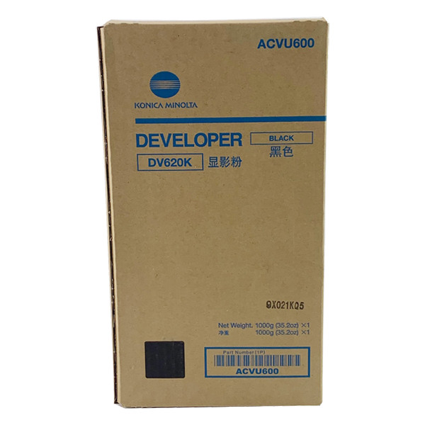Minolta Konica Minolta DV-620K (ACVU600) developer zwart (origineel) ACVU600 073392 - 1