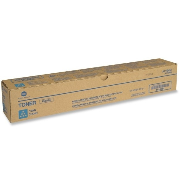 Konica Minolta TN-216C (A11G451) toner cyaan (origineel) 901617 - 1