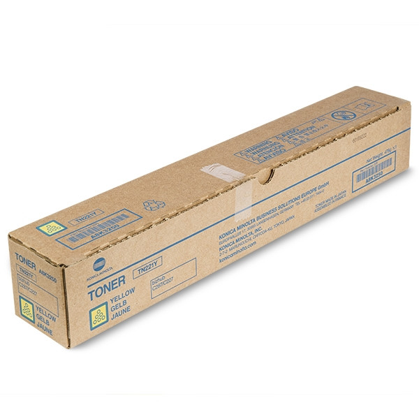 Konica Minolta TN-221Y (A8K3250) toner geel (origineel) 902176 - 1