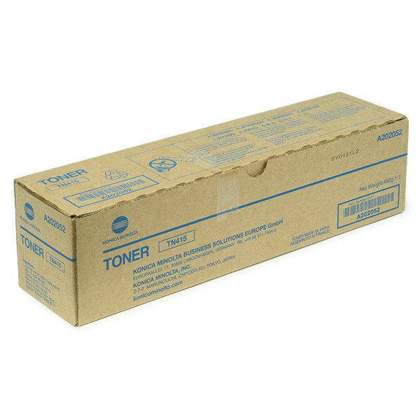 Minolta Konica Minolta TN-415 (A202052) toner zwart (origineel) A202052 072696 - 1