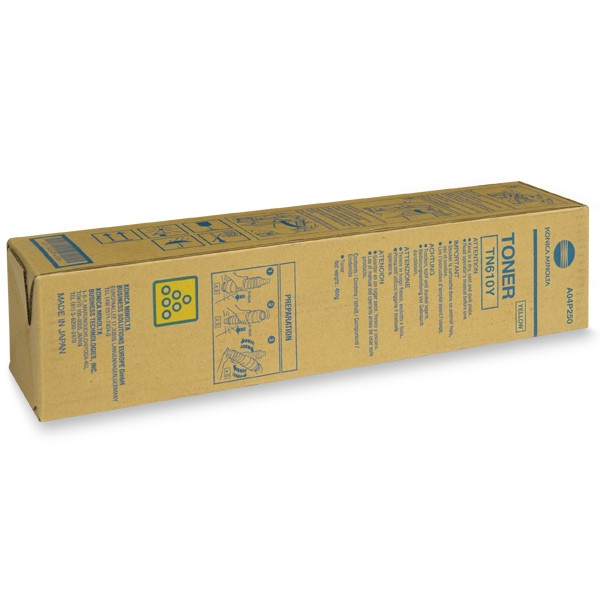 Minolta Konica Minolta TN-610Y toner geel (origineel) A04P250 072294 - 1