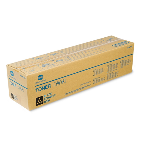 Minolta Konica Minolta TN-613K (A0TM150) toner zwart (origineel) A0TM150 072392 - 1