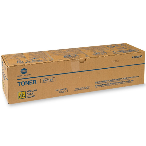 Minolta Konica Minolta TN-616Y (A1U9250) toner geel (origineel) A1U9250 072522 - 1