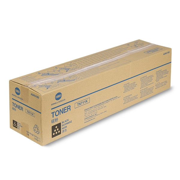 Minolta Konica Minolta TN-711K (A3VU150) toner zwart (origineel) A3VU150 072622 - 1