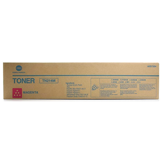 Minolta Konica Minolta TN214M toner magenta (origineel) A0D7354 072242 - 1