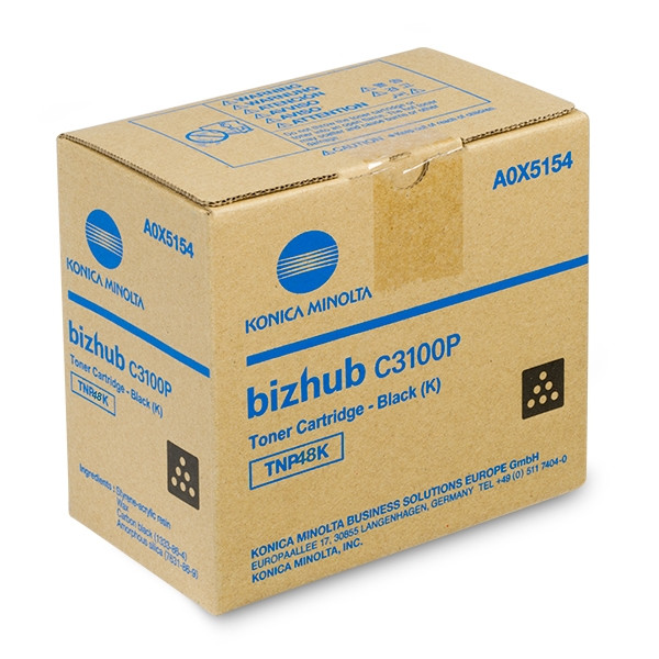 Konica Minolta TNP-48K (A5X0150) toner zwart (origineel) 902396 - 1
