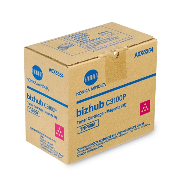 Konica Minolta TNP-50M (A0X5354) toner magenta (origineel) 903455 - 1