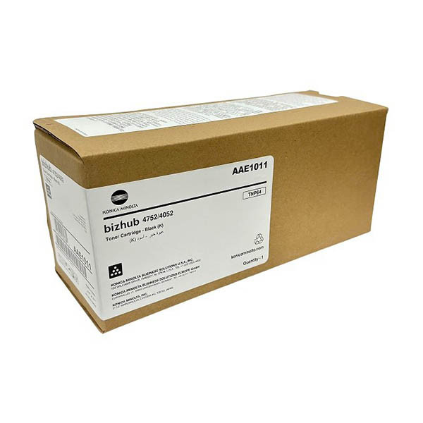 Konica Minolta TNP-64 (AAE1011) toner zwart (origineel) 032518 - 1