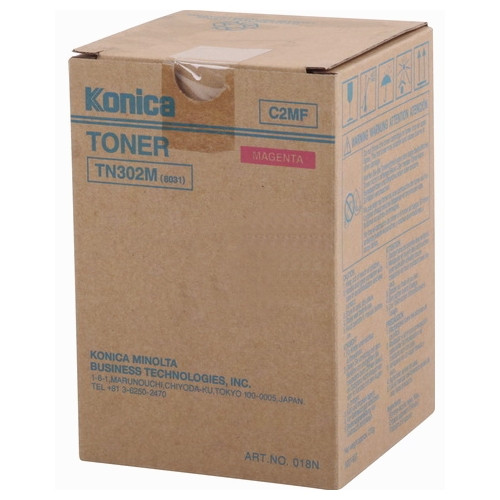 Minolta Konica TN-302M (018N) toner magenta (origineel) 018N 072544 - 1