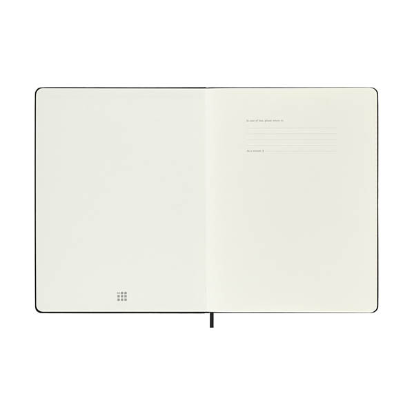 Moleskine XL 12 maanden weekagenda 2027 hardcover zwart EN 440046 - 2