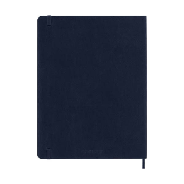 Moleskine XL 12 maanden weekagenda 2027 softcover saffier blauw EN 440049 - 6