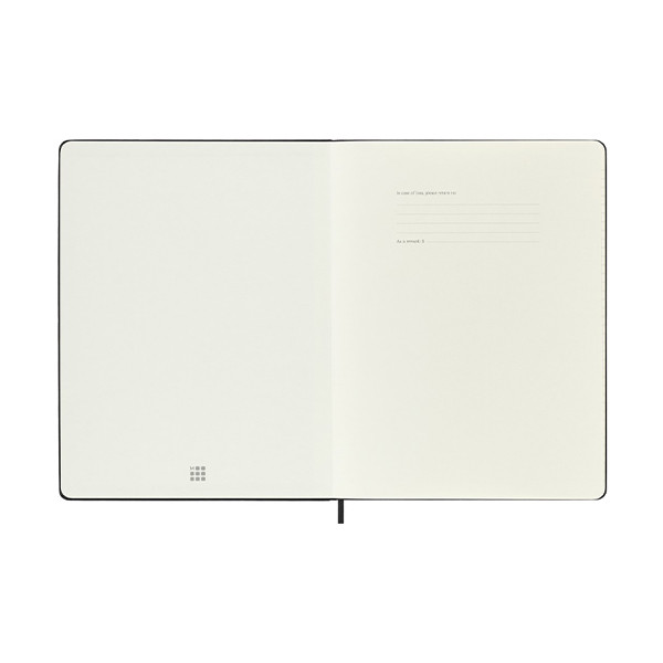 Moleskine XL 18 maanden weekagenda 2025/2026 hardcover zwart DHB18WN4Y26 262537 - 6