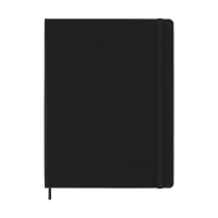 Moleskine XL 18 maanden weekagenda 2026-2027 hardcover zwart EN 440037