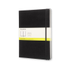 Moleskine XL notitieboek blanco hard cover zwart