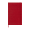 Moleskine large 18 maanden weekagenda 2025/2026 hardcover scharlaken rood DHF218WN3Y26 262538 - 1