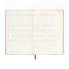 Moleskine large 18 maanden weekagenda 2025/2026 hardcover scharlaken rood DHF218WN3Y26 262538 - 4