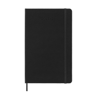 Moleskine large 18 maanden weekagenda 2025/2026 hardcover zwart - horizontaal DHB18WH3Y26 262545