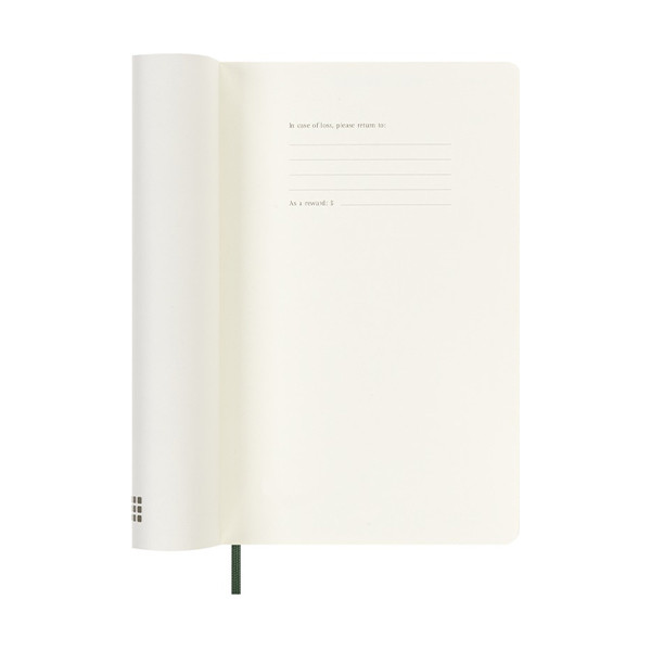 Moleskine large 18 maanden weekagenda 2025/2026 softcover mirte groen DSK1518WN3Y26 262544 - 6