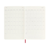 Moleskine large 18 maanden weekagenda 2025/2026 softcover scharlaken rood DSF218WN3Y26 262542 - 4