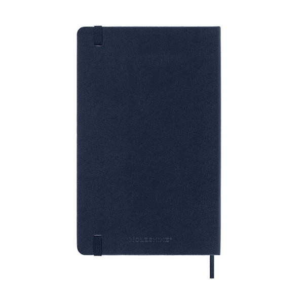 Moleskine large 18 maanden weekagenda 2026-2027 hardcover saffier blauw EN 440039 - 6