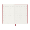 Moleskine large 18 maanden weekagenda 2026-2027 hardcover scharlaken rood EN 440038 - 4