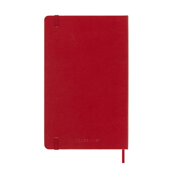 Moleskine large 18 maanden weekagenda 2026-2027 hardcover scharlaken rood EN 440038 - 6