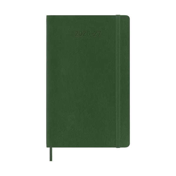 Moleskine large 18 maanden weekagenda 2026-2027 softcover mirte groen EN 440044 - 1