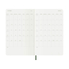 Moleskine large 18 maanden weekagenda 2026-2027 softcover mirte groen EN 440044 - 4