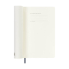 Moleskine large 18 maanden weekagenda 2026-2027 softcover saffier blauw EN 440043 - 2