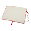 Moleskine large notitieboek gelinieerd hard cover rood IMQP060R 313075 - 2