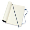 Moleskine large notitieboek gelinieerd soft cover blauw IMQP616B20 313078 - 3