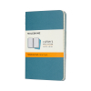 Moleskine pocket gelinieerd schrift blauw (3 stuks)