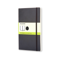 Moleskine pocket notitieboek blanco soft cover zwart IMQP613 313054