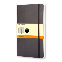 Moleskine pocket notitieboek gelinieerd soft cover zwart IMQP611 313068