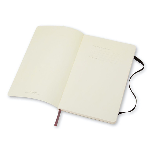 Moleskine pocket notitieboek gelinieerd soft cover zwart IMQP611 313068 - 2