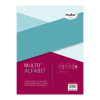 Multo plastic indexen A4 grijs met 20 tabs A-Z (23-gaats) 3007042020 205697