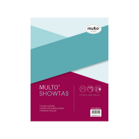 Multo showtas transparant A4 23-gaats 140 micron (10 stuks)